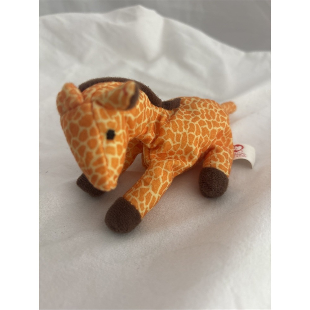 Ty Teenie Beanie Babies Twigs The Giraffe McDonalds Series 1993 No Ear Tag EUC